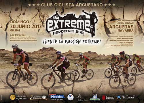 Affiche Bardenas Extreme 2013.