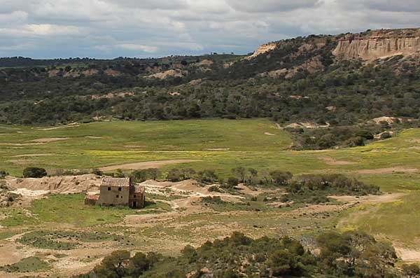 La Casa de Guarda au coeur de la réserve naturelle de Vedado de Eguaras.