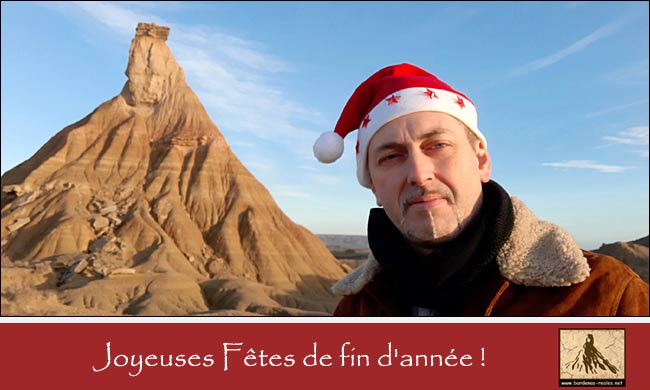 Frédéric Moncoqut, Noël dans le désert des Bardenas.