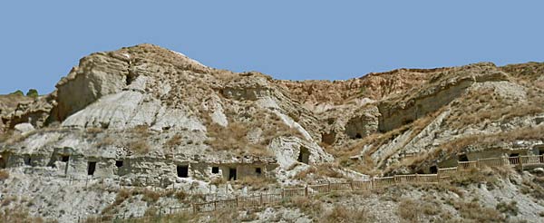 Cuevas d'Arguedas, près des Bardenas.