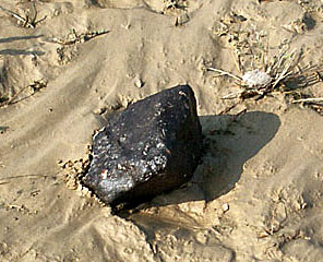 Une météorite.