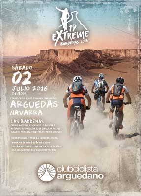 Affiche Extreme Bardenas 2016.