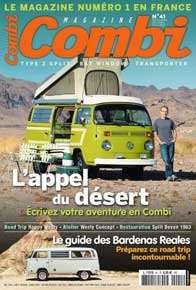 Combi Magazine dans les Bardenas