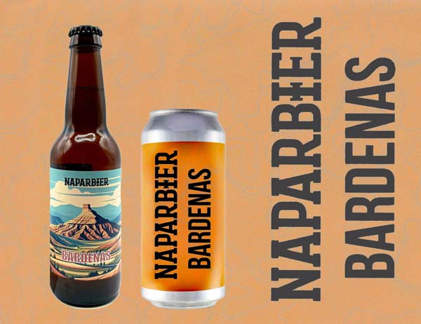 Bière blonde Bardenas.