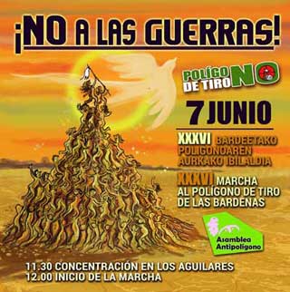 Manifestation Bardenas.