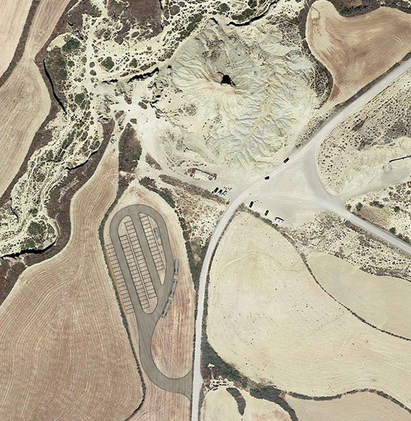 Projet de parking du Castildetierra.
