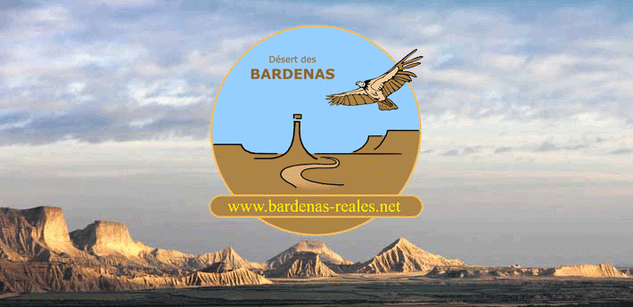 Découvrir le désert des Bardenas Reales, Parc Naturel et Réserve de Biophère dans le nord de l'Espagne, en Navarre entre Pays Basque et Aragon. Site www.bardenas-reales.net